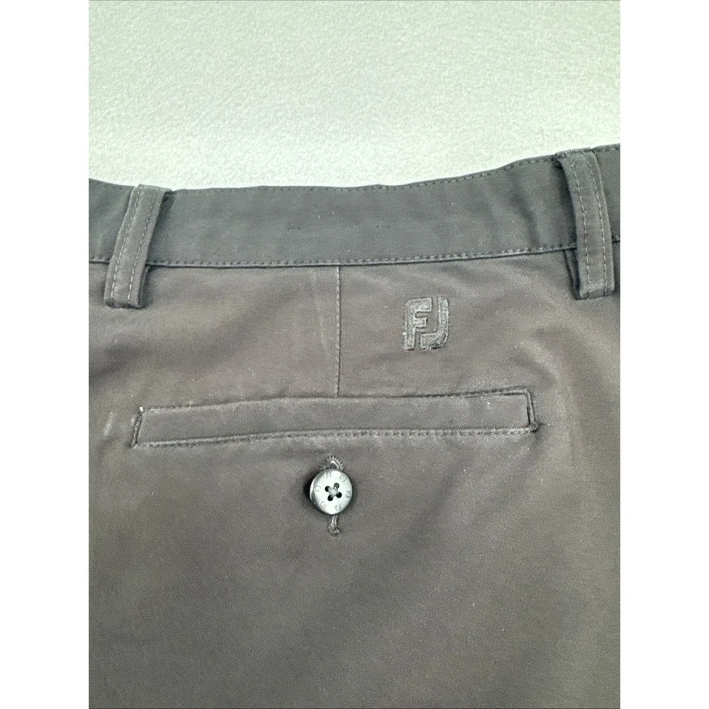 FootJoy Golf Chino Shorts Men's 40 Black 10